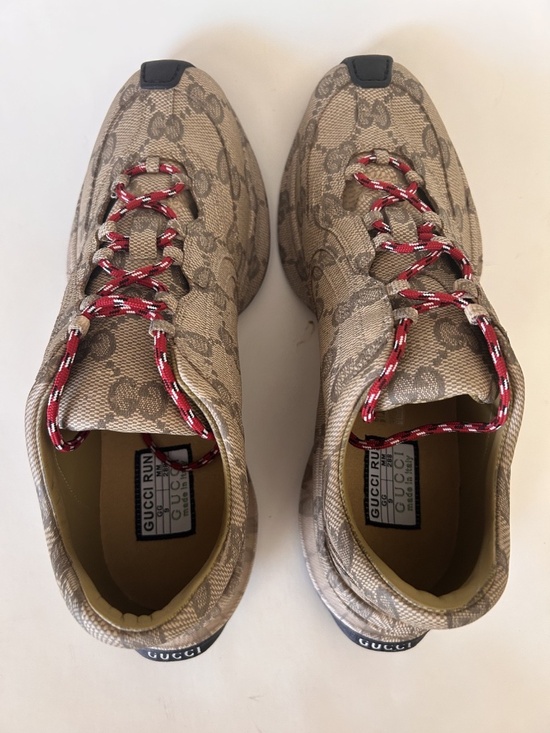 GUCCI Men\'s Run Monogram Sneakers Size 10 (US) NIB 721116 AABEB 9742 main image 4